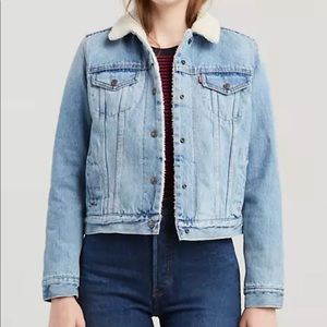 LEVIS ORIGINAL SHERPA TRUCKER DENIM JACKET